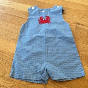 Baby crab romper